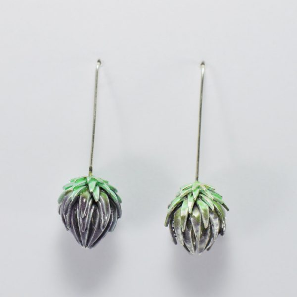 Aretes Lotus / Lotus Earrings - Image 2