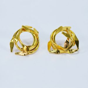 Topos Diente de León / Dandelion Stud earrings