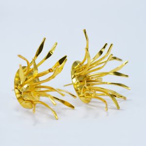 Topos Diente de León / Dandelion Stud Earrings