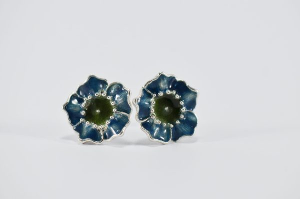Topos Flor / Flower Stud Earrings - Image 7